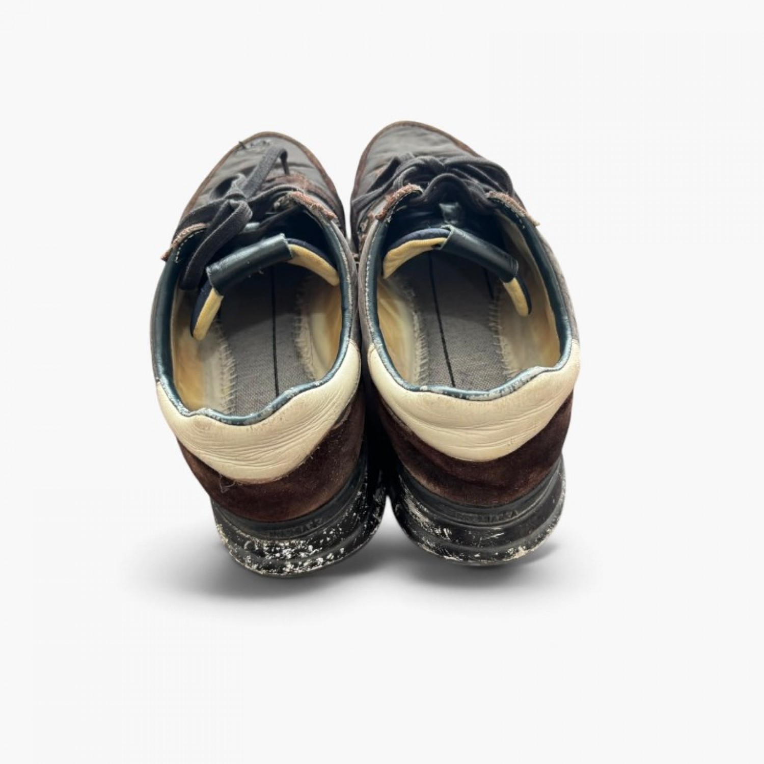 Premiata Καφέ Γκρι Sneakers με Suede Λεπτομέρειες – Μέγεθος 46 / Pre-Owned