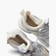 Λευκά Sneakers με Ασημί Μεταλλικές Λεπτομέρειες – Μέγεθος 38 / Pre-Owned