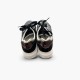 Μαύρα Sneakers με Μεταλλικό Bee και Λευκή Σόλα – Μέγεθος 40 / Pre-Owned