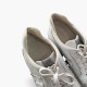 Λευκά Mesh Sneakers με Ανάγλυφες Λεπτομέρειες – Μέγεθος 44 / Pre-Owned
