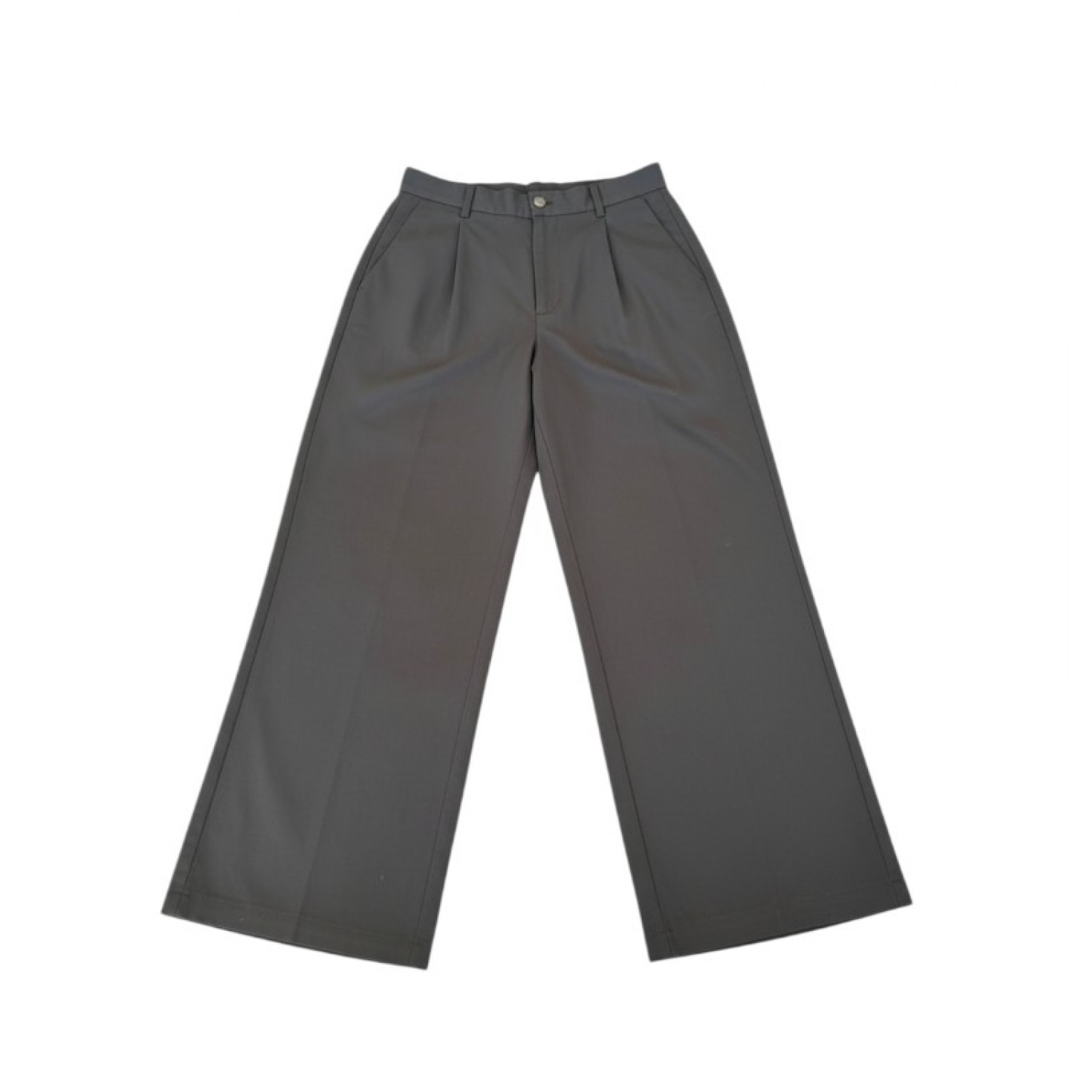 Pull&Bear Μαύρο Wide Leg Tailored Παντελόνι — L / Pre-Owned