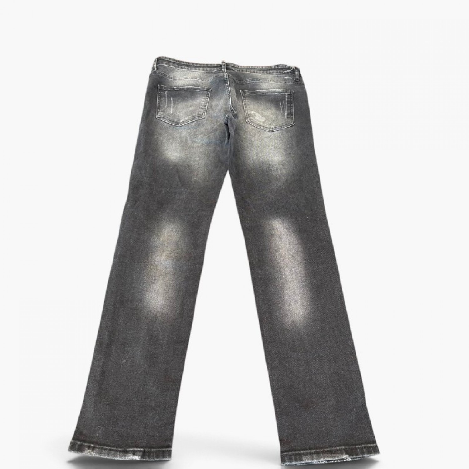 Dsquared2 Μαύρο Distressed Slim Jeans — M / Pre-Owned