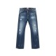 Dsquared2 Μπλε Distressed Straight Jeans — XL / Pre-Owned