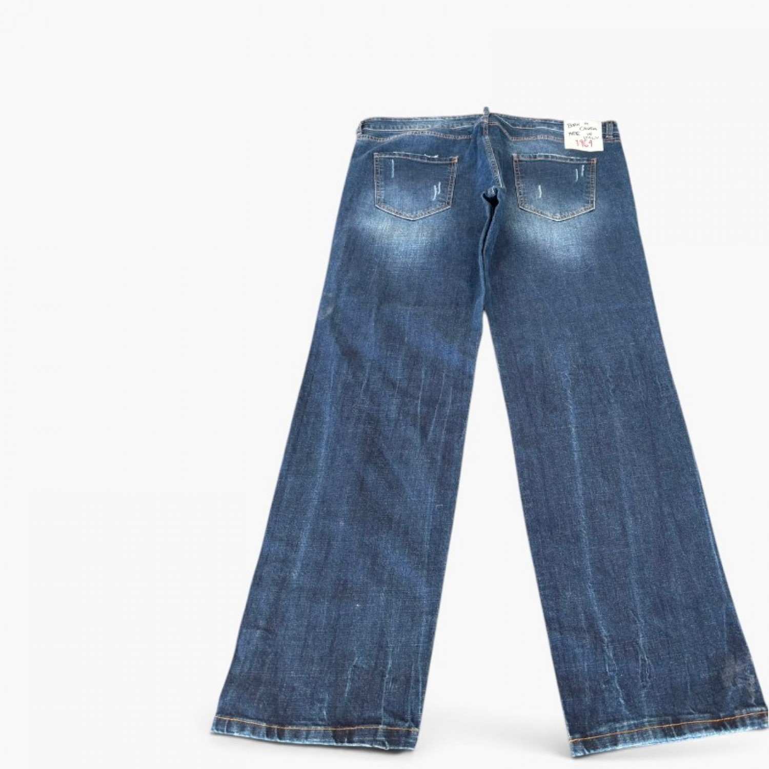 Dsquared2 Μπλε Distressed Straight Jeans — XL / Pre-Owned