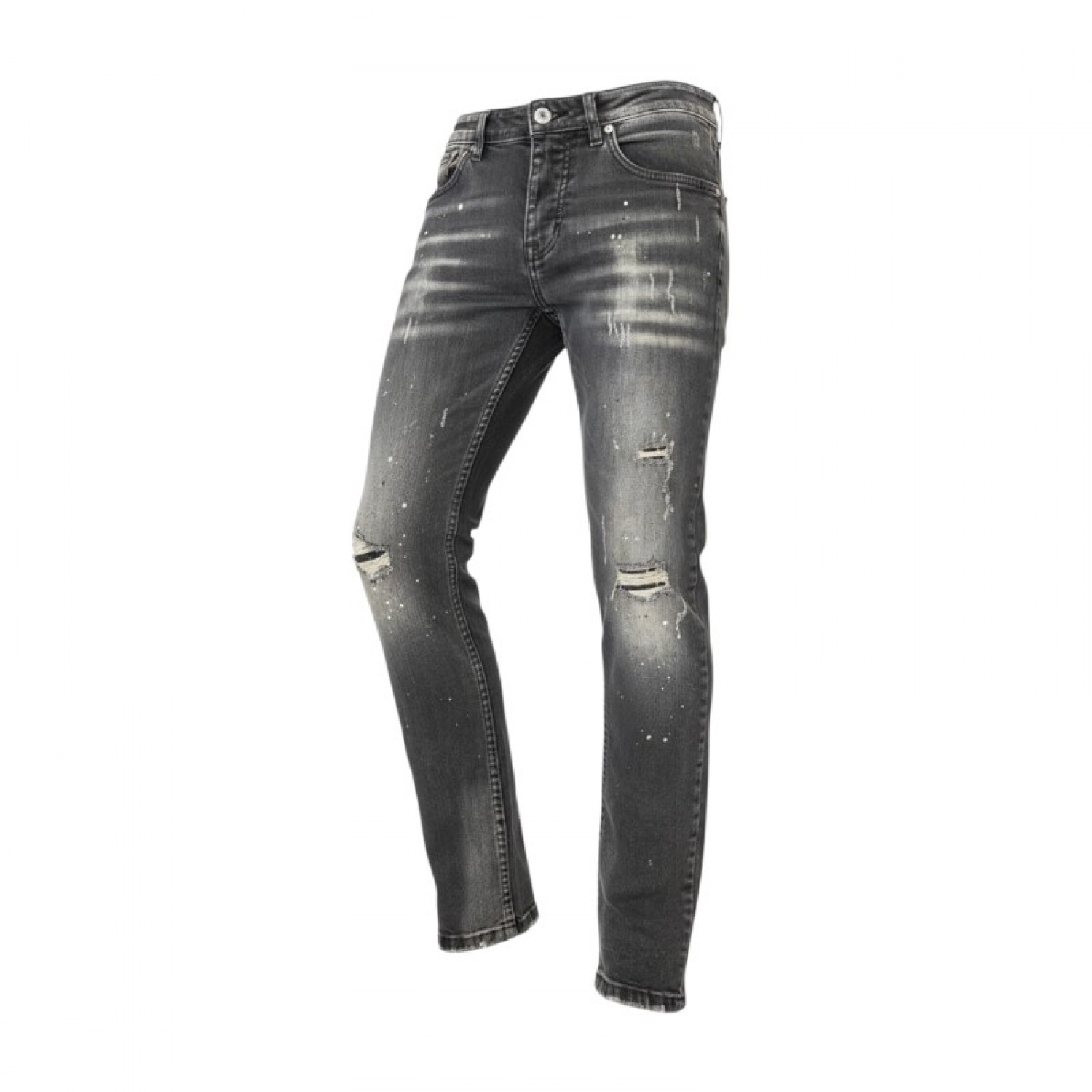 Dsquared2 Μαύρο Ripped Washed Jeans — XS / Pre-Owned