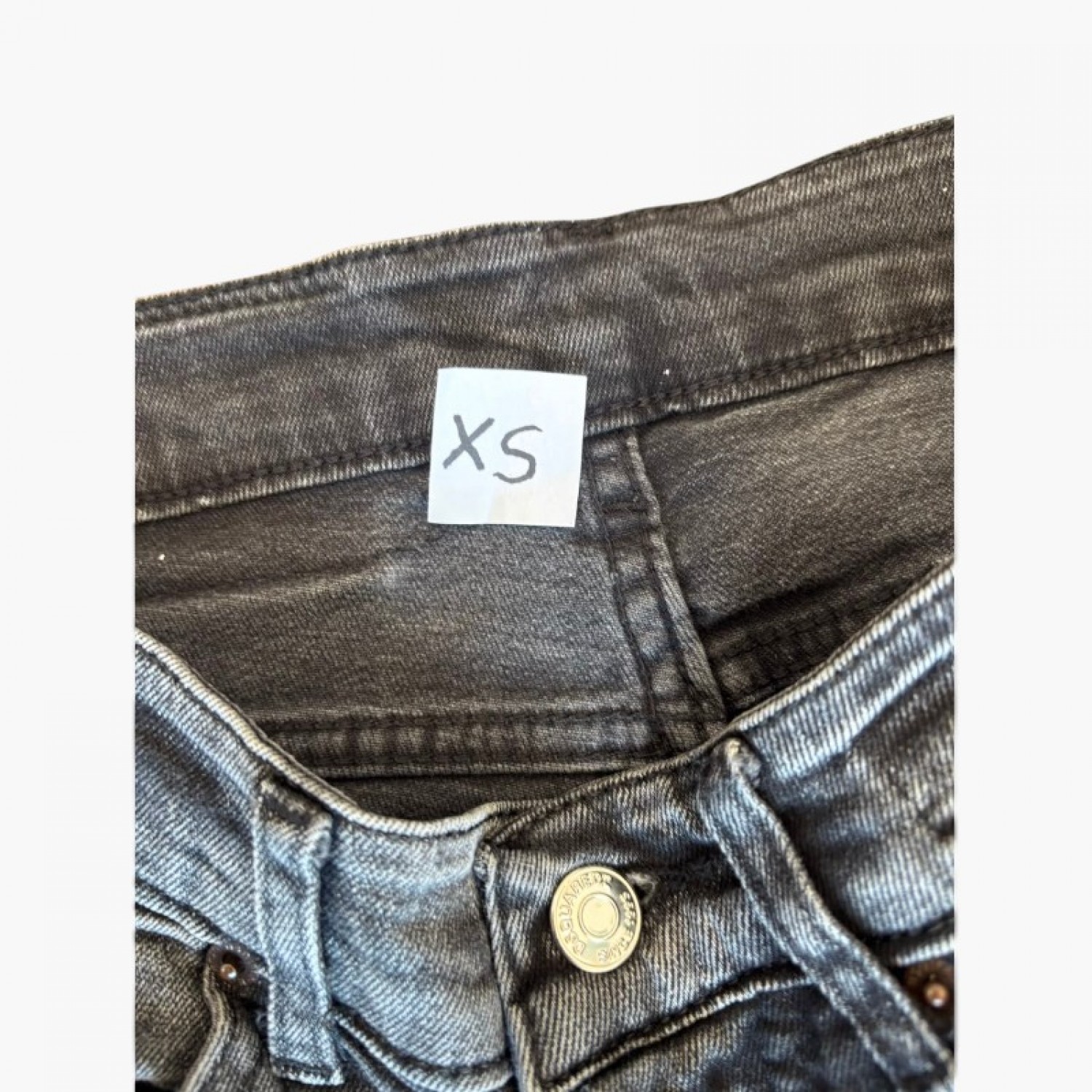 Dsquared2 Μαύρο Ripped Washed Jeans — XS / Pre-Owned