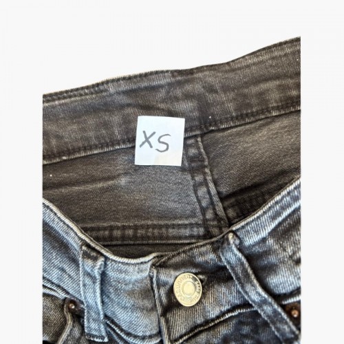 Dsquared2 Μαύρο Ripped Washed Jeans — XS / Pre-Owned