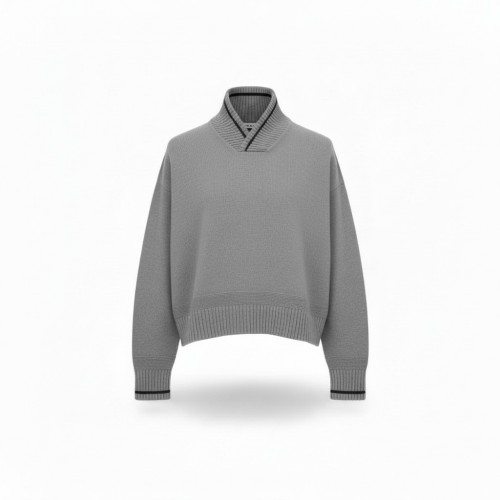 Levi's Grey V Neck Knit Sweater / Pre-Owned