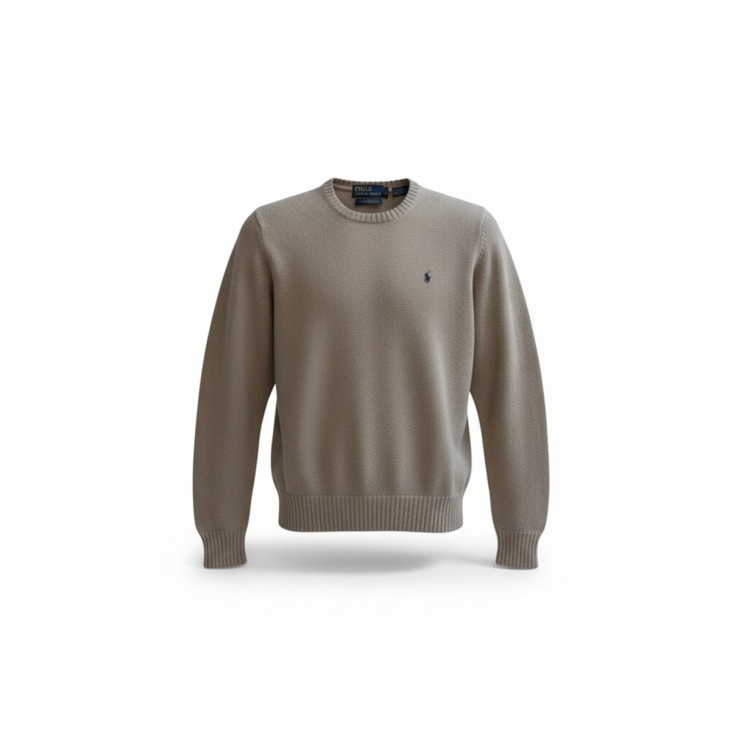 Polo Ralph Lauren Γκρι 100% Βαμβακερό Πουλόβερ S / Pre-Owned