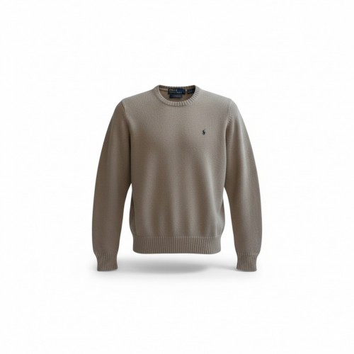 Polo Ralph Lauren Γκρι 100% Βαμβακερό Πουλόβερ S / Pre-Owned