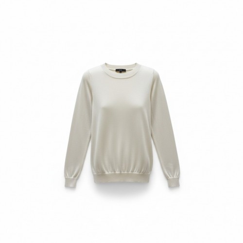 Paul & Shark Wool & Silk Cream Knit Sweater — Size S / Pre-Owned