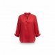 Tommy Hilfiger Red Long-Sleeve Blouse — M / Pre-Owned