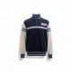 Lonsdale London Navy & White Quarter-Zip Sweatshirt — Size L / Pre-Owned