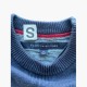 Tommy Hilfiger Ανδρικό Μπλε Ριγέ Πλεκτό Πουλόβερ – Μέγεθος S / Pre-Owned