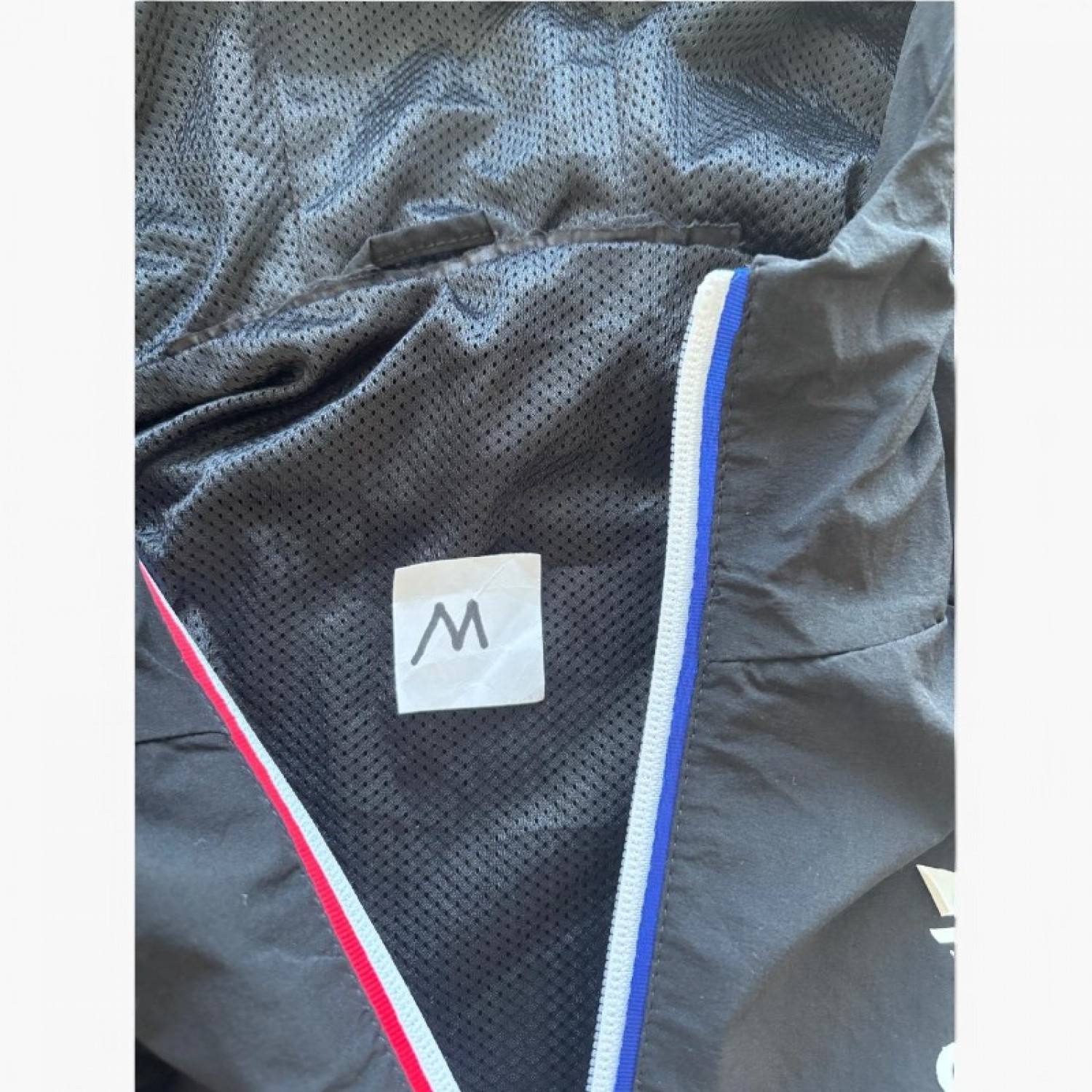Adidas Originals Σκούρο Μπλε Αντιανεμικό Μπουφάν με Κουκούλα – Μέγεθος M / Pre-Owned