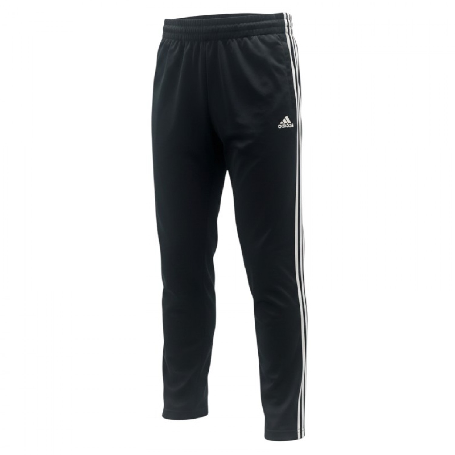 Adidas Μαύρο Αθλητικό Παντελόνι με Τρεις Λευκές Ρίγες – Μέγεθος M / Pre-Owned