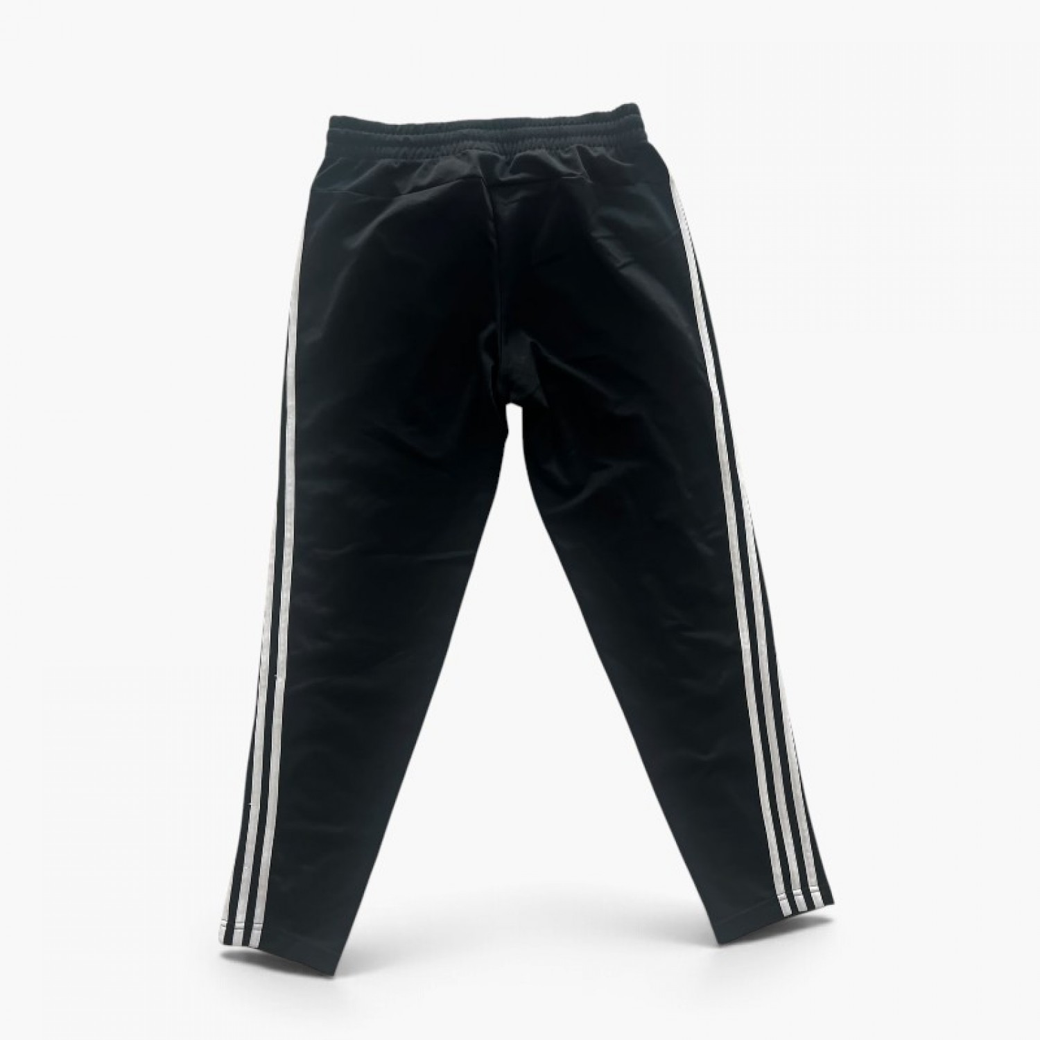 Adidas Μαύρο Αθλητικό Παντελόνι με Τρεις Λευκές Ρίγες – Μέγεθος M / Pre-Owned