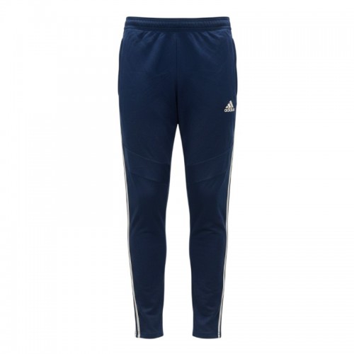 Adidas Σκούρο Μπλε Slim Αθλητικό Παντελόνι με Γκρι Ρέλι – Μέγεθος M / Pre-Owned