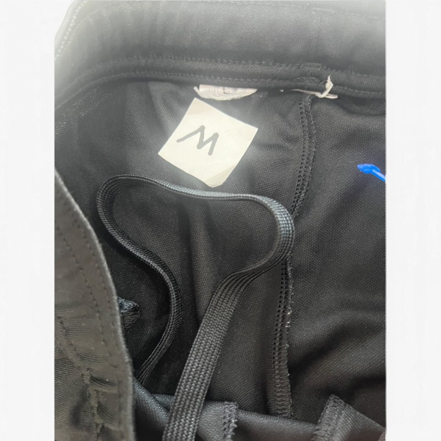 Adidas Μαύρο Slim Αθλητικό Παντελόνι με Ανάγλυφες Ραφές – Μέγεθος M / Pre-Owned