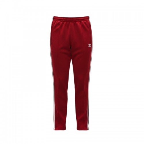 Adidas Originals Κόκκινο Αθλητικό Παντελόνι με Λευκές Ρίγες – Μέγεθος XS / Pre-Owned