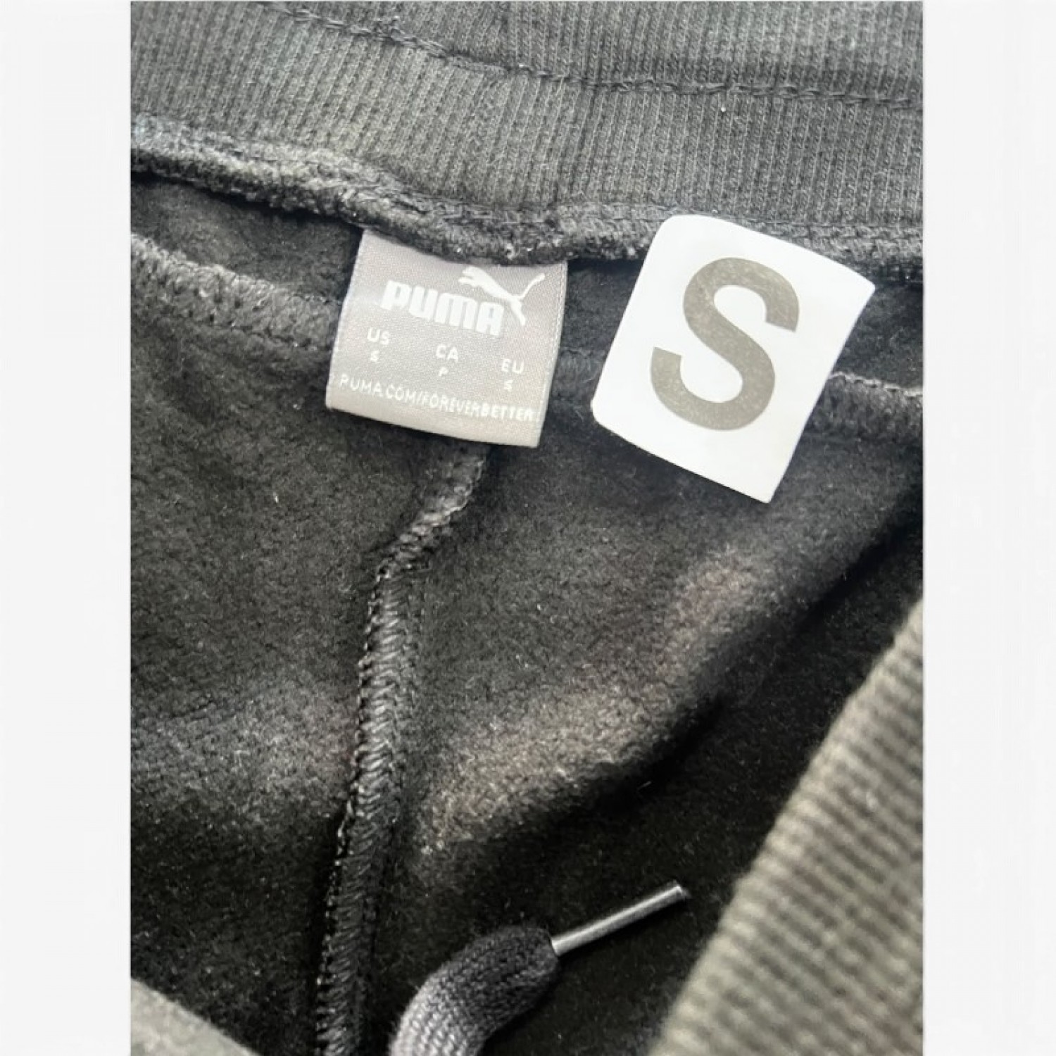 Puma Μαύρο Φούτερ Jogger Παντελόνι – Μέγεθος S / Pre-Owned