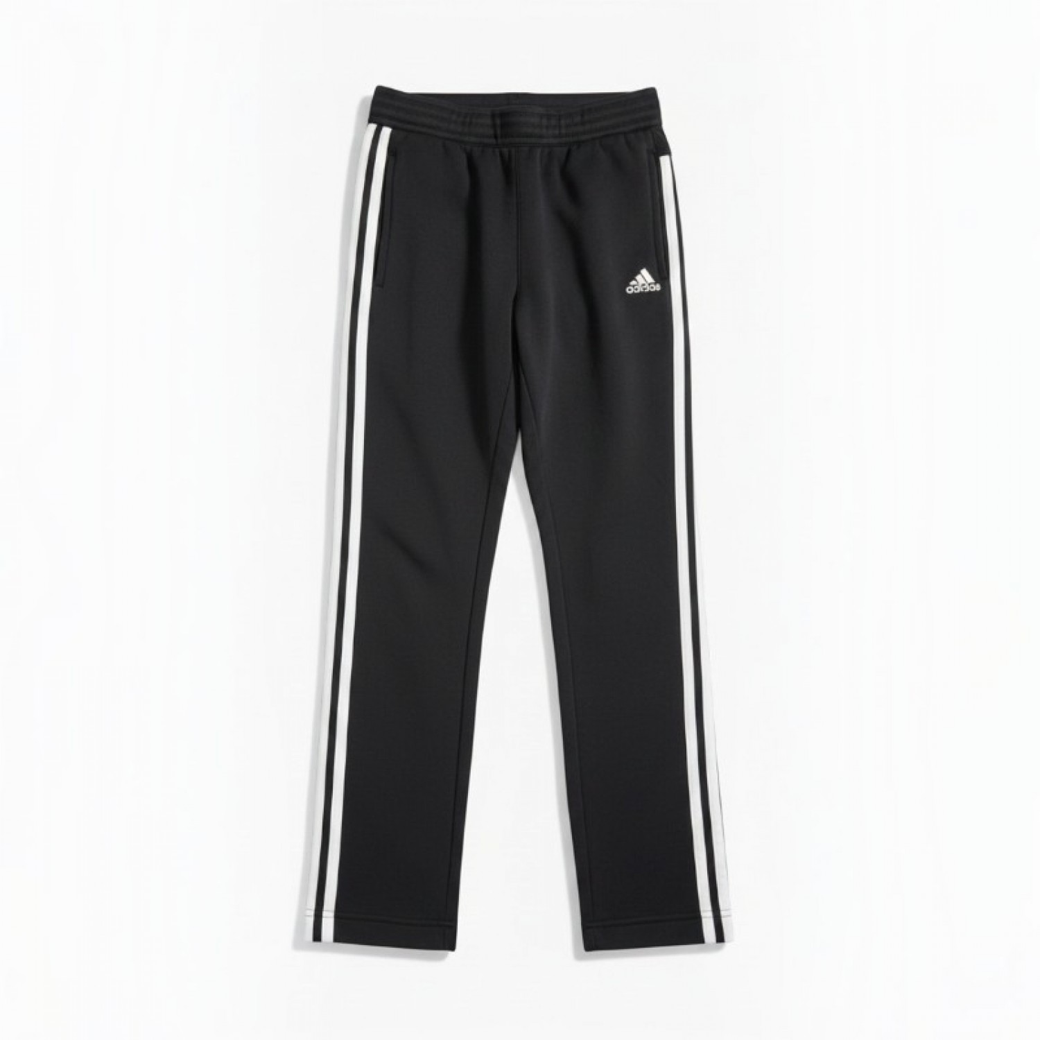 Adidas Μαύρο Αθλητικό Παντελόνι με Λευκές Ρίγες – Μέγεθος XS / Pre-Owned