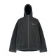 Jack Wolfskin Μαύρη Fleece Ζακέτα Hoodie – Μέγεθος XXL / Pre-Owned