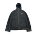 Jack Wolfskin Μαύρη Fleece Ζακέτα Hoodie – Μέγεθος XXL / Pre-Owned