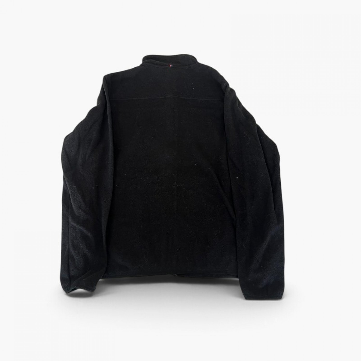 U.S. Polo Assn. Μαύρη Fleece Ζακέτα – Μέγεθος M / Pre-Owned