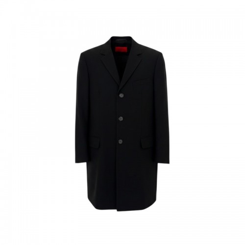 HUGO by Hugo Boss Μαύρο Μακρύ ΣΑΚΑΚΙ – Μέγεθος M / Pre-Owned