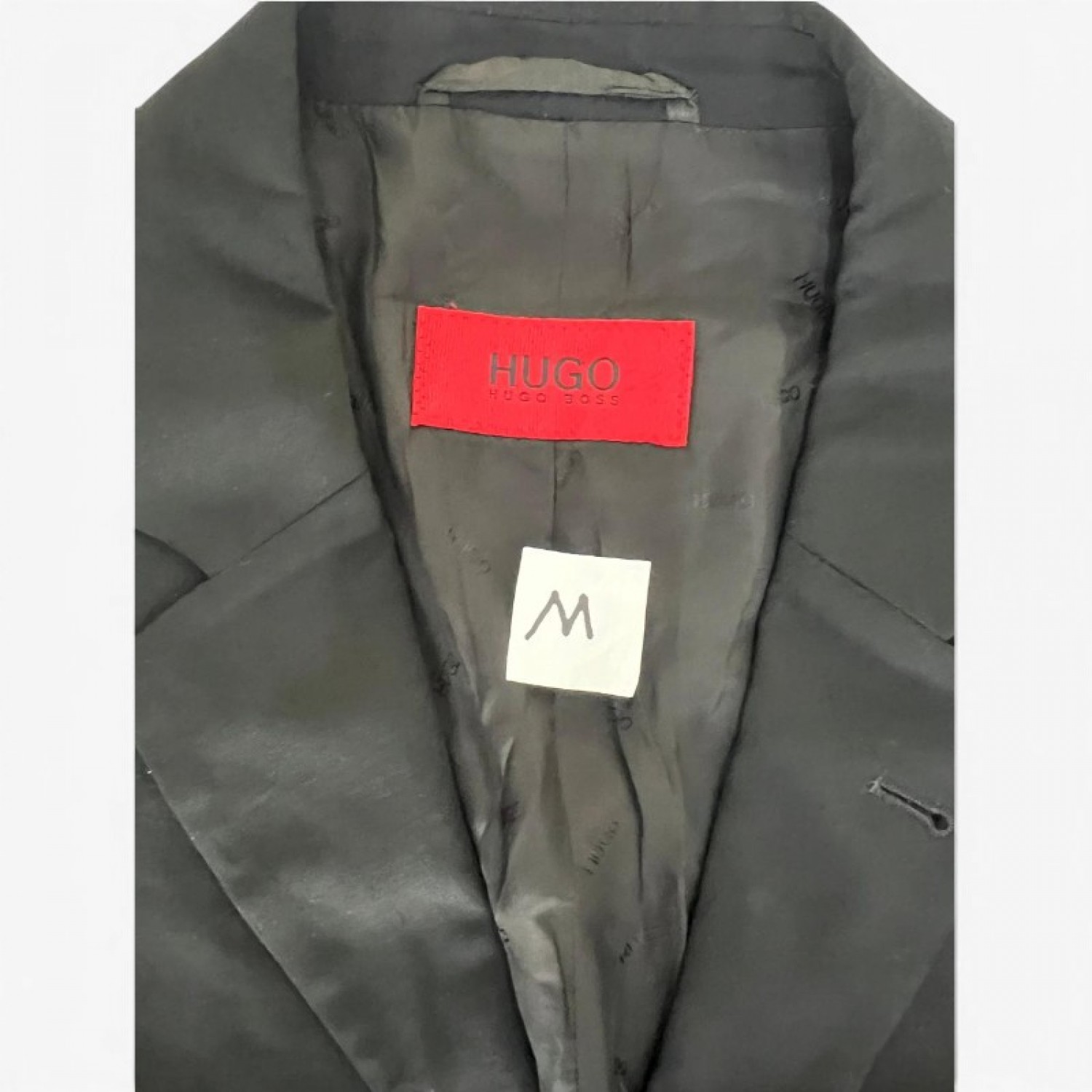 HUGO by Hugo Boss Μαύρο Μακρύ ΣΑΚΑΚΙ – Μέγεθος M / Pre-Owned