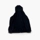 Adidas Μαύρη Φούτερ Ζακέτα Hoodie με Τονικές Ρίγες – Μέγεθος XXL / Pre-Owned