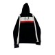 FILA Μαύρο Colorblock Φούτερ Hoodie με Μεγάλο Λογότυπο – Μέγεθος M / Pre-Owned