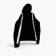 FILA Μαύρο Colorblock Φούτερ Hoodie με Μεγάλο Λογότυπο – Μέγεθος M / Pre-Owned