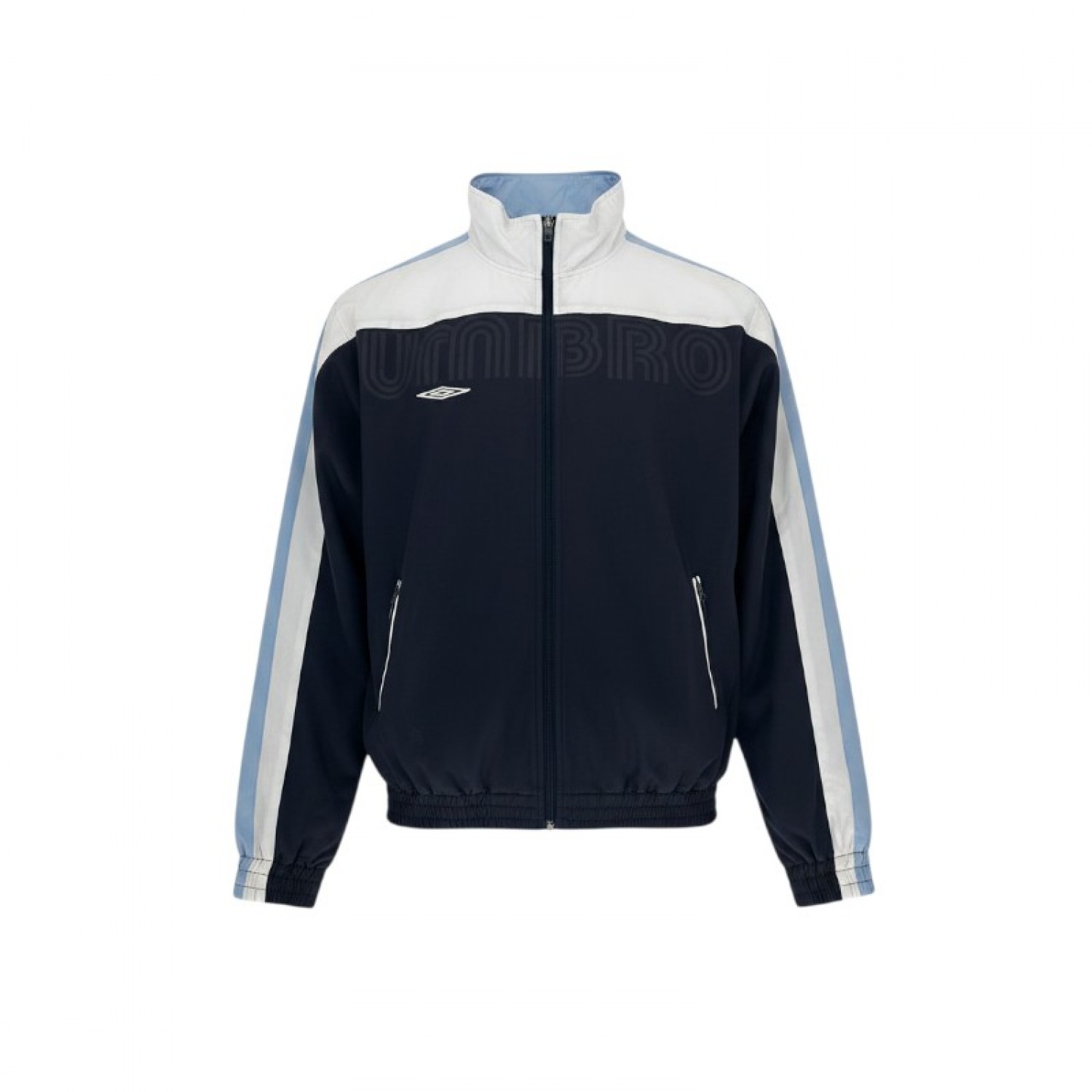 Umbro Σκούρο Μπλε Colorblock Αθλητική Ζακέτα Track – Μέγεθος L / Pre-Owned