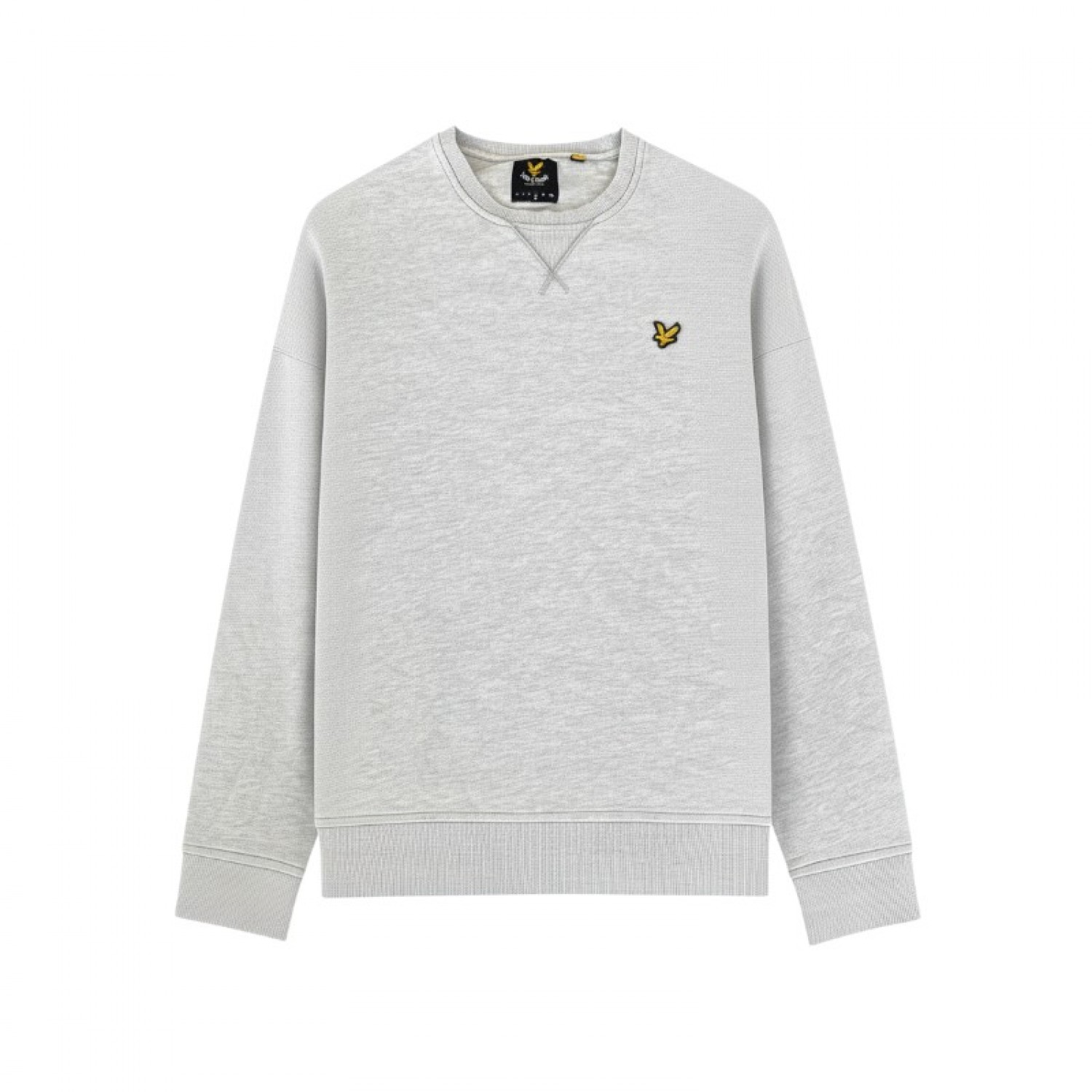 Lyle & Scott Ανοιχτό Γκρι Φούτερ Crewneck – Μέγεθος L / Pre-Owned