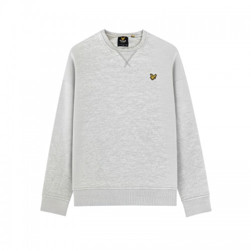 Lyle & Scott Ανοιχτό Γκρι Φούτερ Crewneck – Μέγεθος L / Pre-Owned