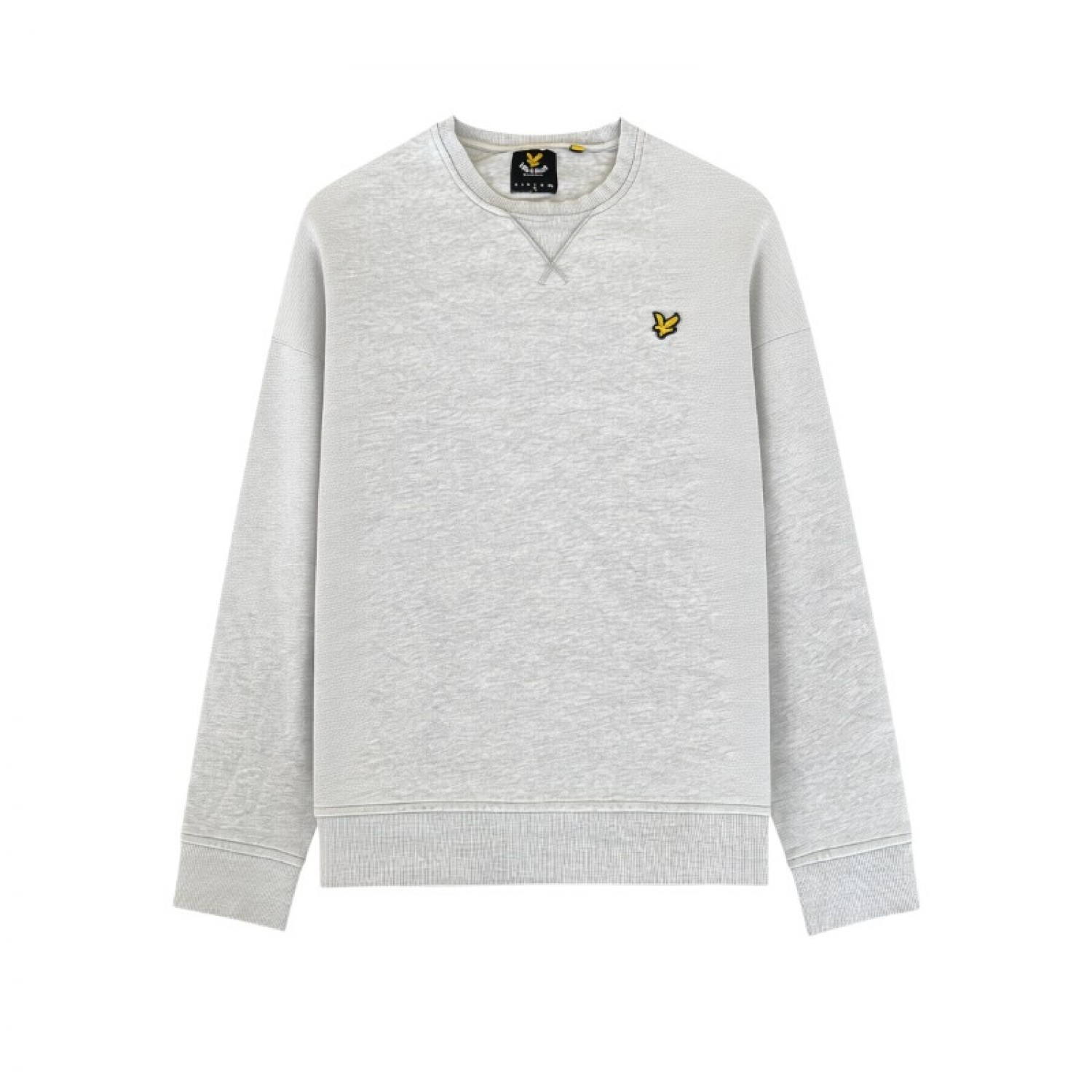 Lyle & Scott Ανοιχτό Γκρι Φούτερ Crewneck – Μέγεθος L / Pre-Owned