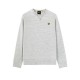 Lyle & Scott Ανοιχτό Γκρι Φούτερ Crewneck – Μέγεθος L / Pre-Owned