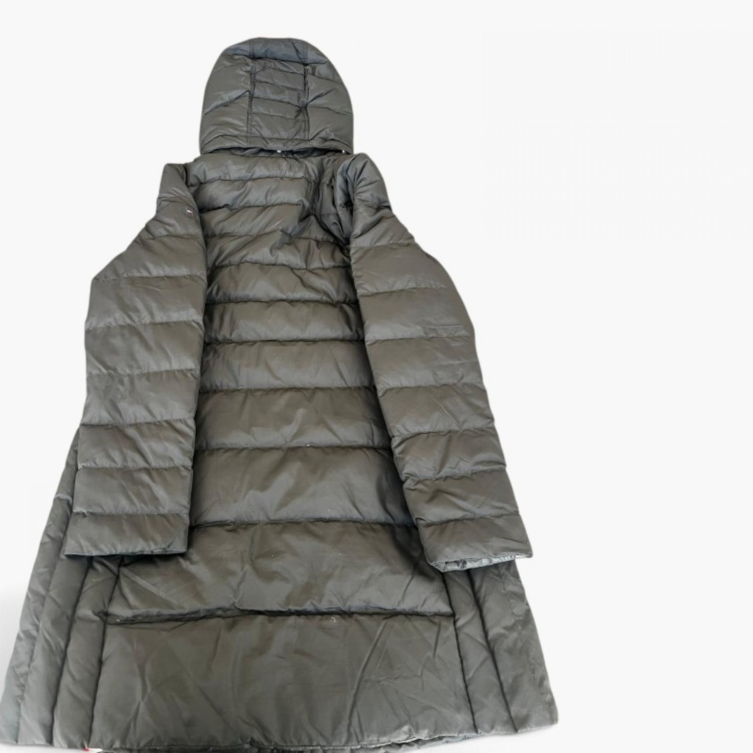 Tommy Hilfiger Γυναικείο Μαύρο Μακρύ Puffer Μπουφάν – Μέγεθος L / Pre-Owned