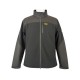 Jack Wolfskin Μαύρη Softshell Ζακέτα με Κόκκινο Fleece – Μέγεθος XXL / Pre-Owned