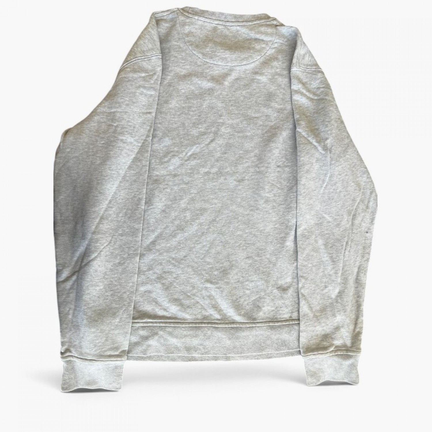 Lyle & Scott Ανοιχτό Γκρι Φούτερ Crewneck – Μέγεθος L / Pre-Owned