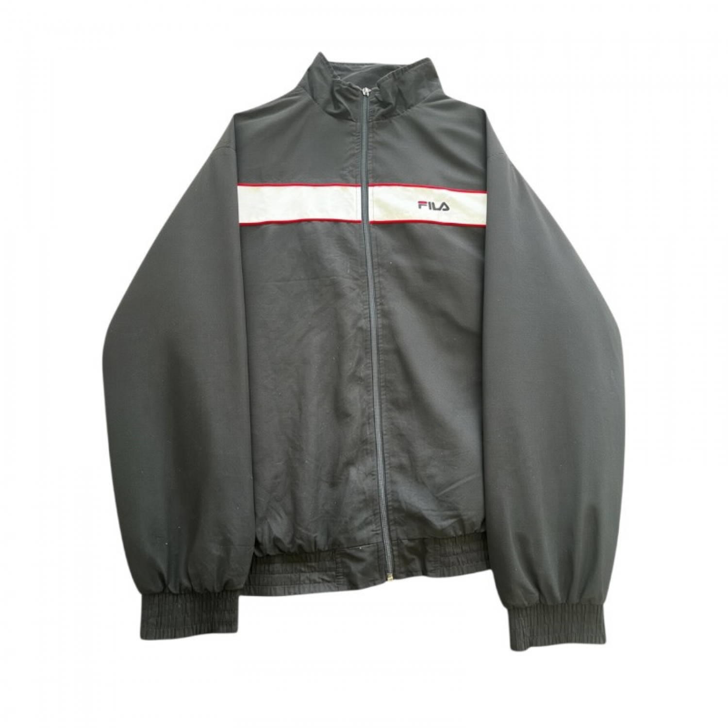 Jack Wolfskin Μαύρη Fleece Ζακέτα – Μέγεθος XL / Pre-Owned