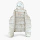 Superdry Sports Puffer Εκρού Καπιτονέ Μπουφάν – Μέγεθος M / Pre-Owned