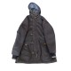 Superdry The Parka Σκούρο Γκρι Μακρύ Jacket με Κουκούλα – Μέγεθος L / Pre-Owned