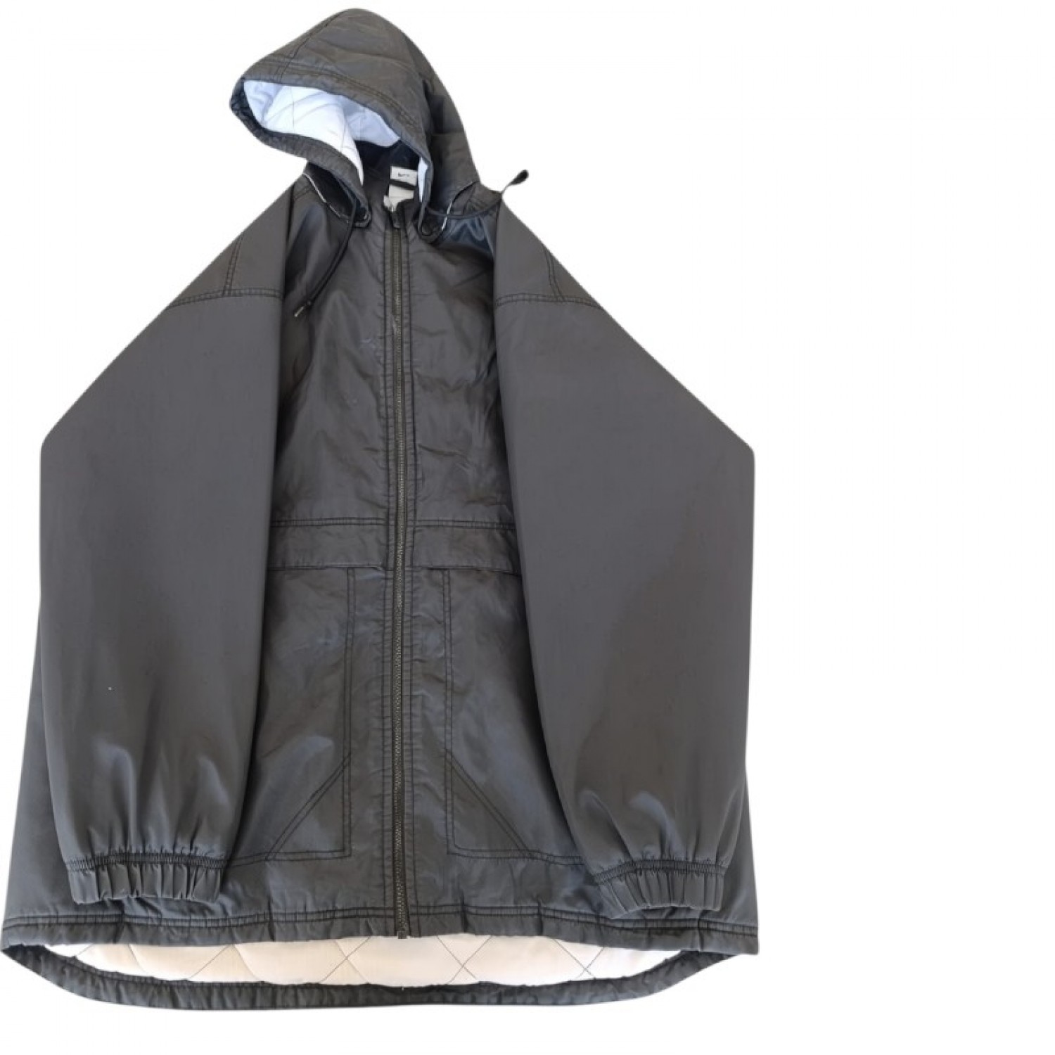 Nike Μαύρο Αντιανεμικό Jacket με Κουκούλα – Μέγεθος XL / Pre-Owned