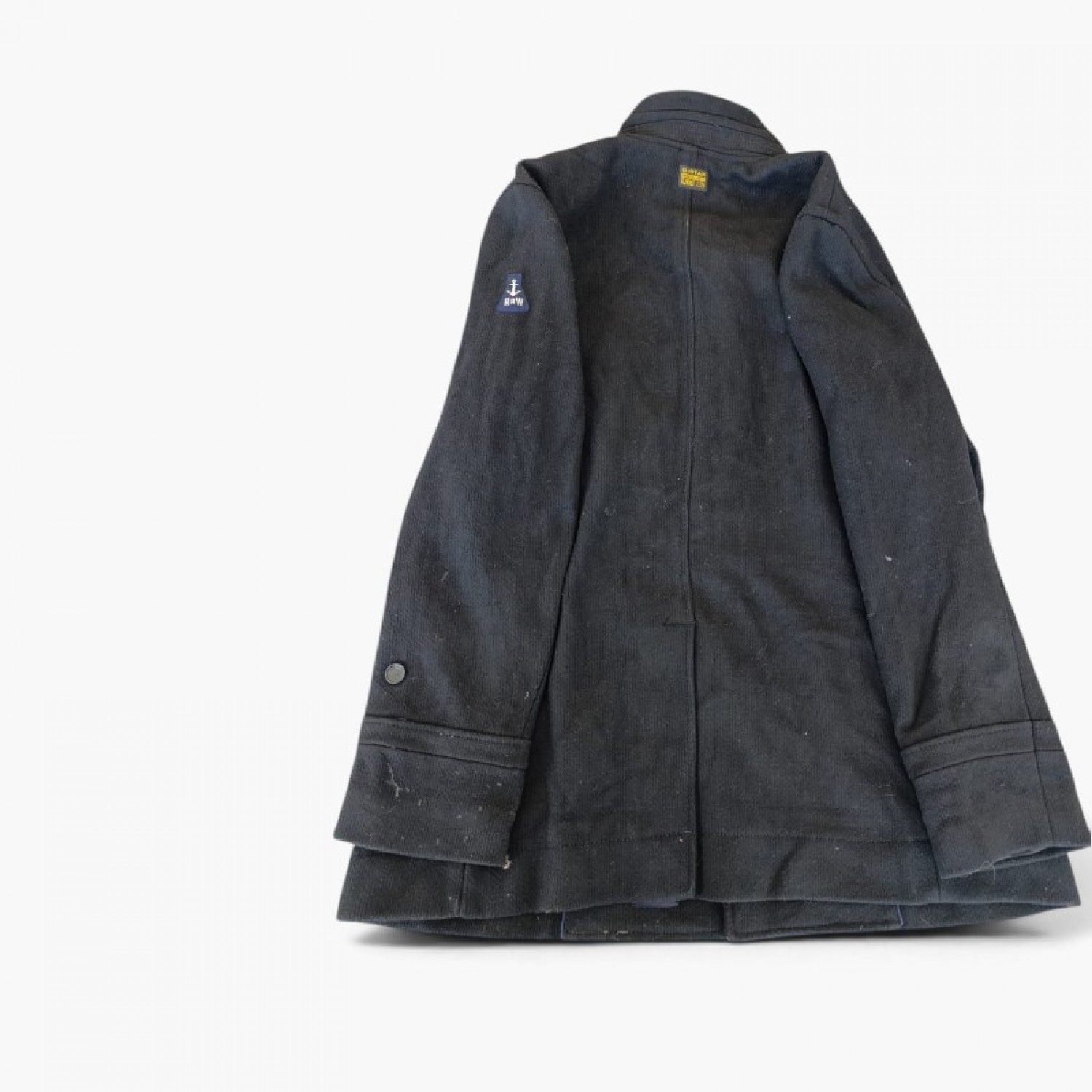 G-Star RAW Σκούρο Μπλε Ημίπαλτο με Ψηλό Γιακά – Μέγεθος XXL / Pre-Owned