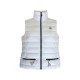 Moncler Λευκό Αμάνικο Puffer Γιλέκο – Μέγεθος S / Pre-Owned