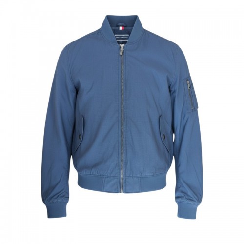 Tommy Hilfiger Μπλε Bomber Jacket – Μέγεθος S / Pre-Owned
