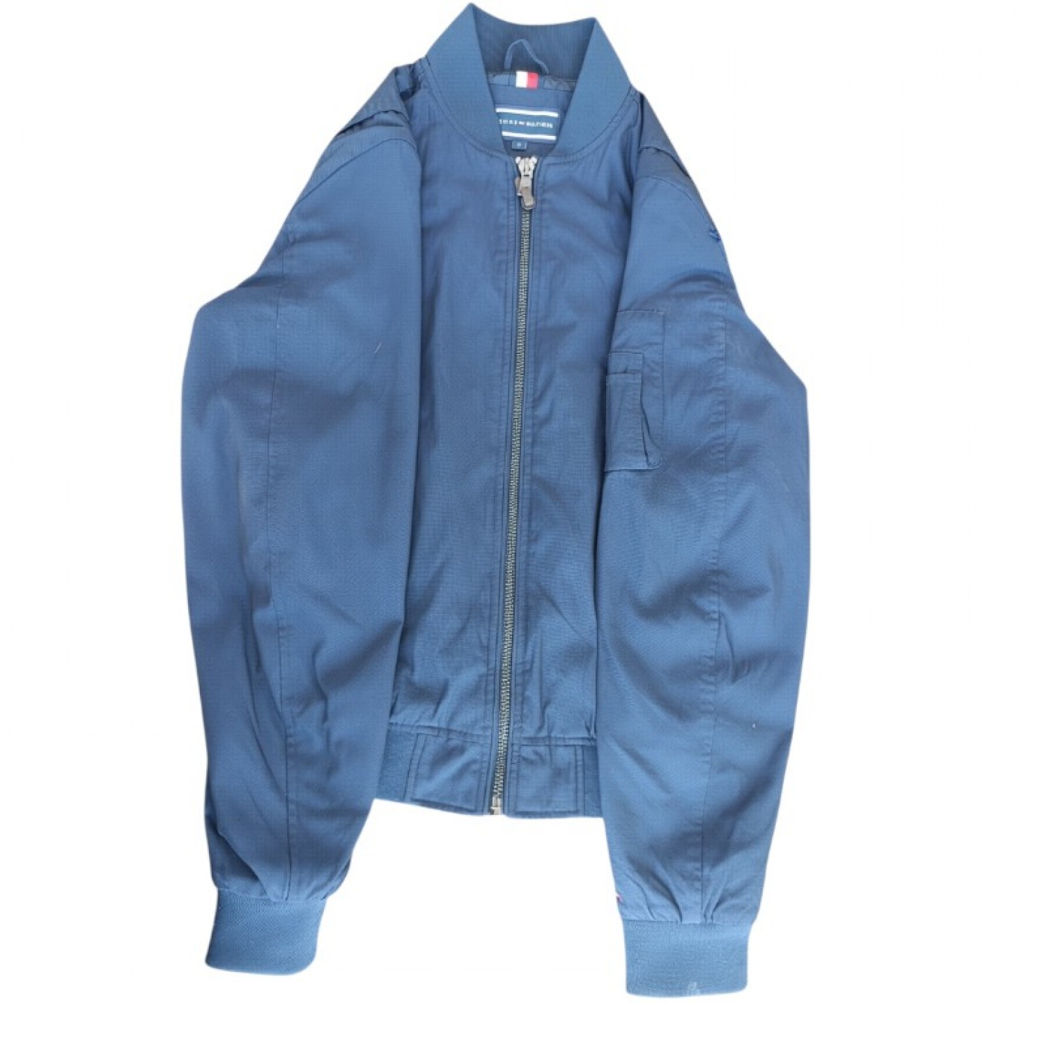 Tommy Hilfiger Μπλε Bomber Jacket – Μέγεθος S / Pre-Owned